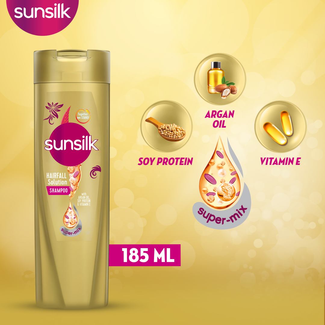 SUN SILK HAIR FALL SHAMPOO 185ML